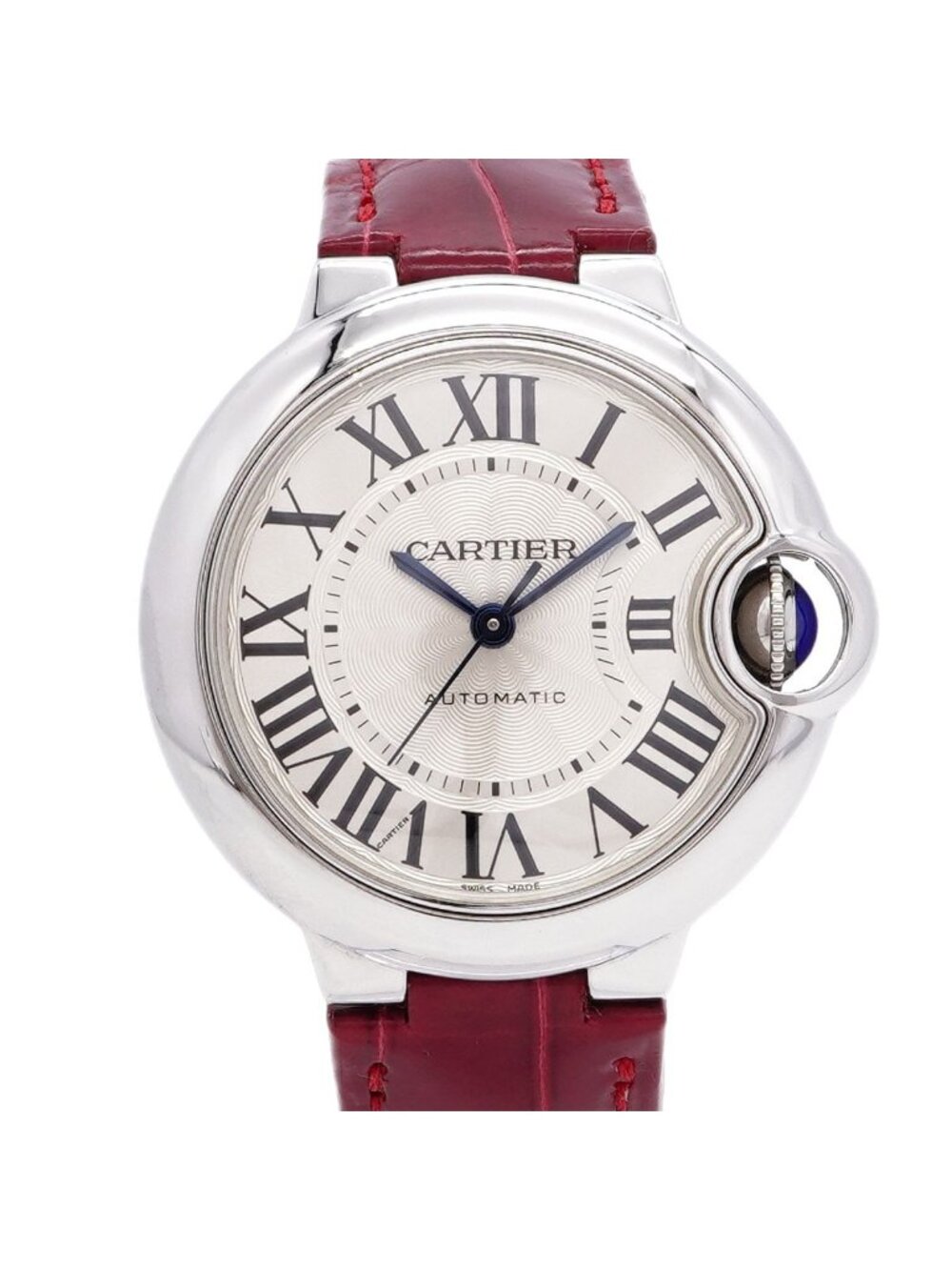 Cartier Ballon Bleu Silver Dial Watch
